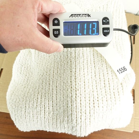 Coldwater Creek Chunky Knit Turtleneck Sweater Womens Size Small White MiUSA - Picture 12 of 12